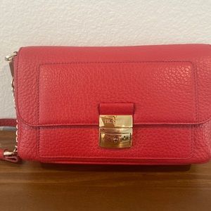 Trussardi red bag